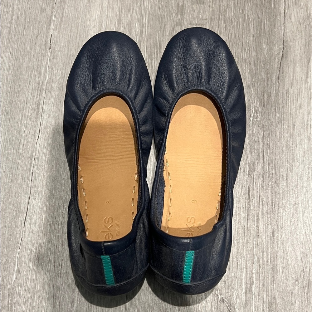 Stylish Tieks Navy Blue Women's Flats